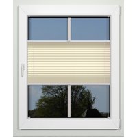 indeko Plissee "simple" Lichtschutz mit Bohren verspannt nach Maß indeko Plissee "simple" Lichtschutz mit Bohren verspannt nach Maß von Indeko