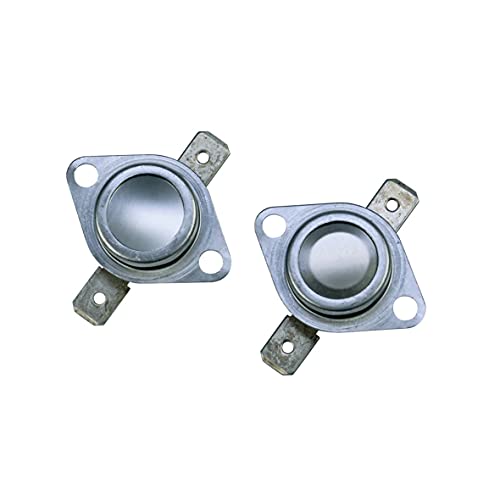 Indesit Ariston Creda C00095566 2x ORIGINAL Klixon Öffner Temperaturbegrenzer Thermostat Sicherheitsthermostat für Heizung Wäschetrockner Trockner Trocknerautomat von Indesit