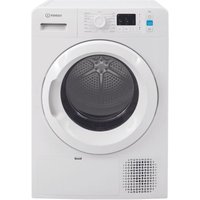 Indesit - Wäschetrockner-Wärmepumpe mit Kondensator 60 cm 9 kg weiß - YTNM1091FR von Indesit