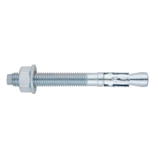 INDEX Fixing Systems 50 Stück Verankerungen für hohe Lasten, verzinkt, M10 x 210 mm, Durchmesser 10 mm von INDEX