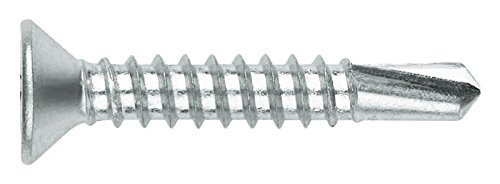 INDEX Fixing Systems DIN-7504-P HP Z Selbstbohrschrauben, Senkkopf und Kreuzschlitzfuß, verzinkt, 4,2 x 38 mm, 75 Stück von INDEX