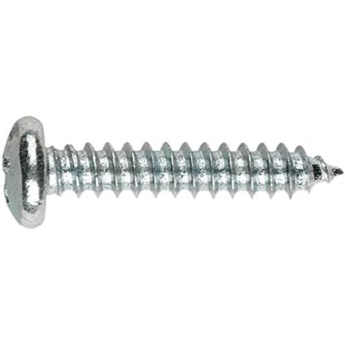 INDEX Fixing Systems 50 Stück DIN 7981 HP Z Schrauben mit Linsenkopf und Phillips-Fußabdruck, verzinkt, 4,8 x 50 mm von INDEX A PERFECT FIXING