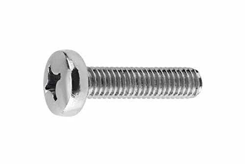Index Fixing Systems BZT9850520Z DIN-7985 Schraube metrisches Gewinde mit Kopf Ph, Silber, M5 x 20, 6 Stück Index Fixing Systems BZT9850520Z DIN-7985 Schraube metrisches Gewinde mit Kopf Ph, Silber, M5 x 20, 6 Stück von INDEX A PERFECT FIXING