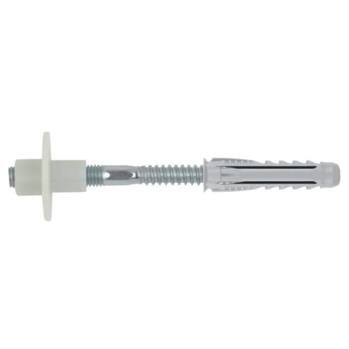 Index Fixing Systems sa-ln – Pack 50 Halterungen für Waschbecken (Nylon-Beschichtung, verzinkt, Mutter), SALN10120 von INDEX A PERFECT FIXING