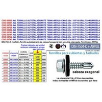 AVL 7504K selbstbohrende Schraube mit Sechskantscheibe 6,3x110 P16A166311 von Index