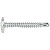 Box mit 500 Stück - Selbstbohrschrauben - Flachkopf mit Unterlegscheibe - PH-Kopfprägung - Verzinkt 4,2 x 19 Box mit 500 Stück - Selbstbohrschrauben - Flachkopf mit Unterlegscheibe - PH-Kopfprägung - Verzinkt 4,2 x 19 von Index