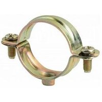 Schachtel mit 100 bichromatierten Rohrklemmen 26mm Index von Index