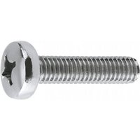 Index - Schachtel mit 250 M6x20 Zink din 7985 Philips gewölbten Schrauben von Index