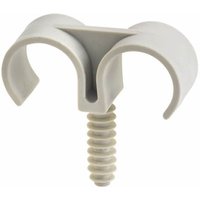 Clip zur Rohrbefestigung INDEXring Doppel - Nylon Ø20 - Packung mit 100 Clip zur Rohrbefestigung INDEXring Doppel - Nylon Ø20 - Packung mit 100 von Index