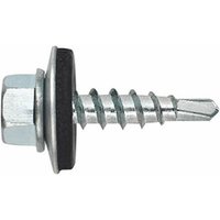 Index - fs z] Box von 250 - Selbstbohrende Stahl-Holz-Schrauben - Verzinkt 4,8 x 28 P14 von Index