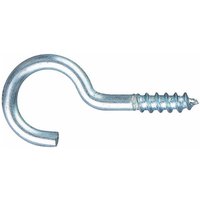 Haken mit offener Öse - Verzinkter Stahl 22 x 110 (6 x 69 x 24) - Packung mit 100 Stück von Index