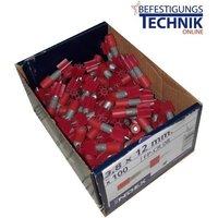 En Produkt - 100 Kopfbolzen 3,8x12mm mit Gewinde Bolzen M-6x8mm für Bolzensetzer Spit Würth-EN13916 von EN PRODUKT