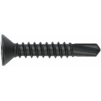 Schraubenzieher-Vis mit Gewinde für Blech und PVC - Senkkopf - PH-Antrieb - Schwarz verzinkt 4,2 x 25 - Packung mit 500 Schraubenzieher-Vis mit Gewinde für Blech und PVC - Senkkopf - PH-Antrieb - Schwarz verzinkt 4,2 x 25 - Packung mit 500 von Index