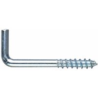 Schraubhaken aus verzinktem Stahl zum Einschrauben 21 x 90 (5,6 x 70 x 22) – Packung mit 200 von Index