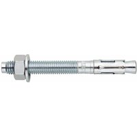 Schwerlast-Montageanker männlich - Verzinkter Stift - Verzinkte Scheibe M6 x 110 Ø6 - Packung mit 200 von Index