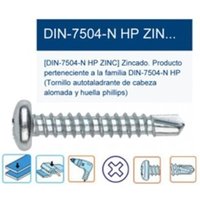 Selbstbohrende Schraube 7504-N hp geschwenkt PH2 4,2x38 ABR4238 von Index