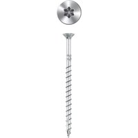 [TEX-ZT] Hochleistungsholzschraube - Verzinkt - Torx 6 x 240 - Packung mit 100 Stück von Index