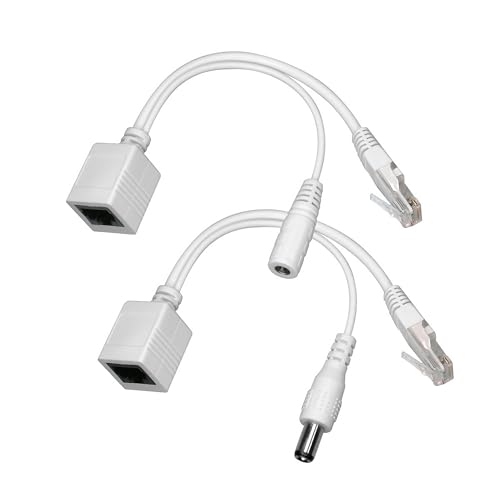 Stromeinspeisungs-Adapterset für Netzwerkkabel CAT-Kabel RJ45 12V DC Stromeinspeisungs-Adapterset für Netzwerkkabel CAT-Kabel RJ45 12V DC von Indexa GmbH