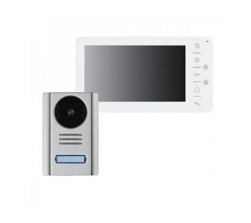 Indexa Überwachungskamera Video-Türsprechanlage mit 7 Zoll Monitor, 4-Draht von Indexa