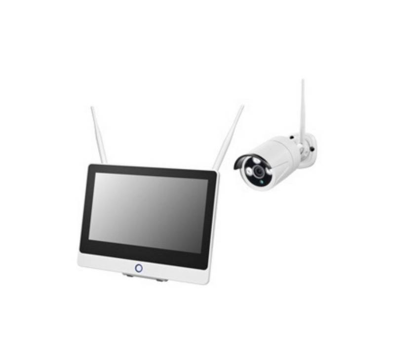 Indexa WLAN-Überwachungssystem WR100 Set MB 1TB Gefahrenmeldeanlage von Indexa
