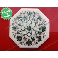 Käsebrett Tisch/Blumen Design Schneidebrett Weihnachtsgeschenkidee Für Mama Marmor Hot Trivet Versandfertig von IndianArtistArt