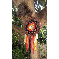 Perlentraumfänger/Dreamcatcher Natural 4 Farben Ref Dc 160514 von IndianHeritageArts