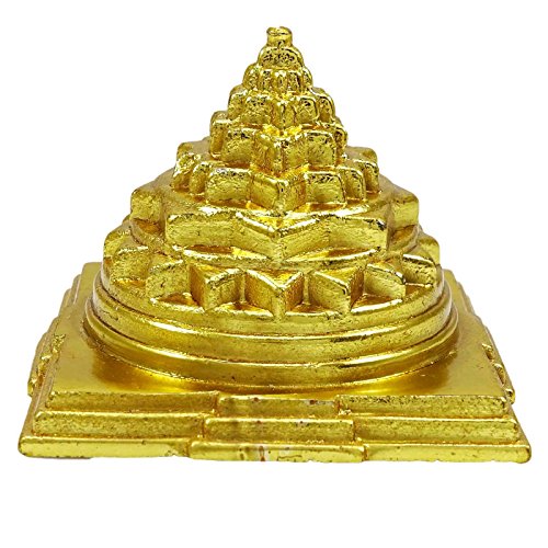 Indian Maha Meru Yantra Messing Vastu Correction & Wohlstand Feng Shui Spiritual von IBA Indianbeautifulart