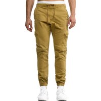 Indicode Cargohose "INLevi", mit seitlichen Cargotaschen und elastischen Bündchen Indicode Cargohose "INLevi", mit seitlichen Cargotaschen und elastischen Bündchen von Indicode