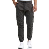 Indicode Cargohose "INLevi", mit seitlichen Cargotaschen und elastischen Bündchen von Indicode