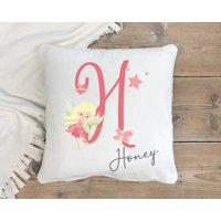 Personalisiertes Fee Kissen, Geschenk Name Design, Kissen Dekokissen Für Mädchen, Kinderzimmer Schlafzimmer Geburtstag Weihnachtsgeschenk von IndigoPig