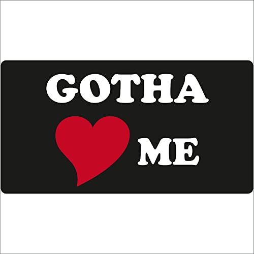 Indigos UG Aufkleber Gotha Love me 15x8 - Stadt - schwarz - Autoaufkleber - Laptop - Freizeit - Sport- Fussball - mit Herz - Herz Aufkleber Indigos UG Aufkleber Gotha Love me 15x8 - Stadt - schwarz - Autoaufkleber - Laptop - Freizeit - Sport- Fussball - mit Herz - Herz Aufkleber von Indigos