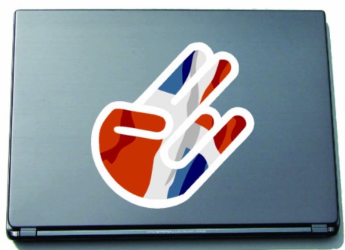 The Shocker Hand Aufkleber Decal Sticker Laptopaufkleber Laptopskin 210x144 mm schwarzer Umriss mit Fahne Dominican Republic-Dominikanische Republik The Shocker Hand Aufkleber Decal Sticker Laptopaufkleber Laptopskin 210x144 mm schwarzer Umriss mit Fahne Dominican Republic-Dominikanische Republik von INDIGOS