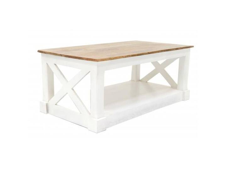 Couchtisch Retro 110x45x60 aus Mangoholz von Indisches-Möbelhaus.de