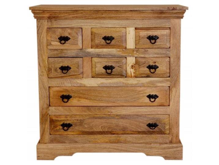 Kommode Guru 90x90x45 aus Mangoholz von Indisches-Möbelhaus.de