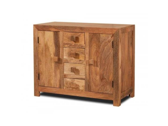 Kommode Hina 140x90x45 aus Mangoholz von Indisches-Möbelhaus.de