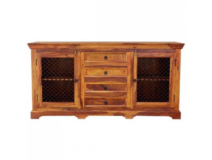 Kommode Jali 180x90x45 aus indischem Sheeshamholz von Indisches-Möbelhaus.de