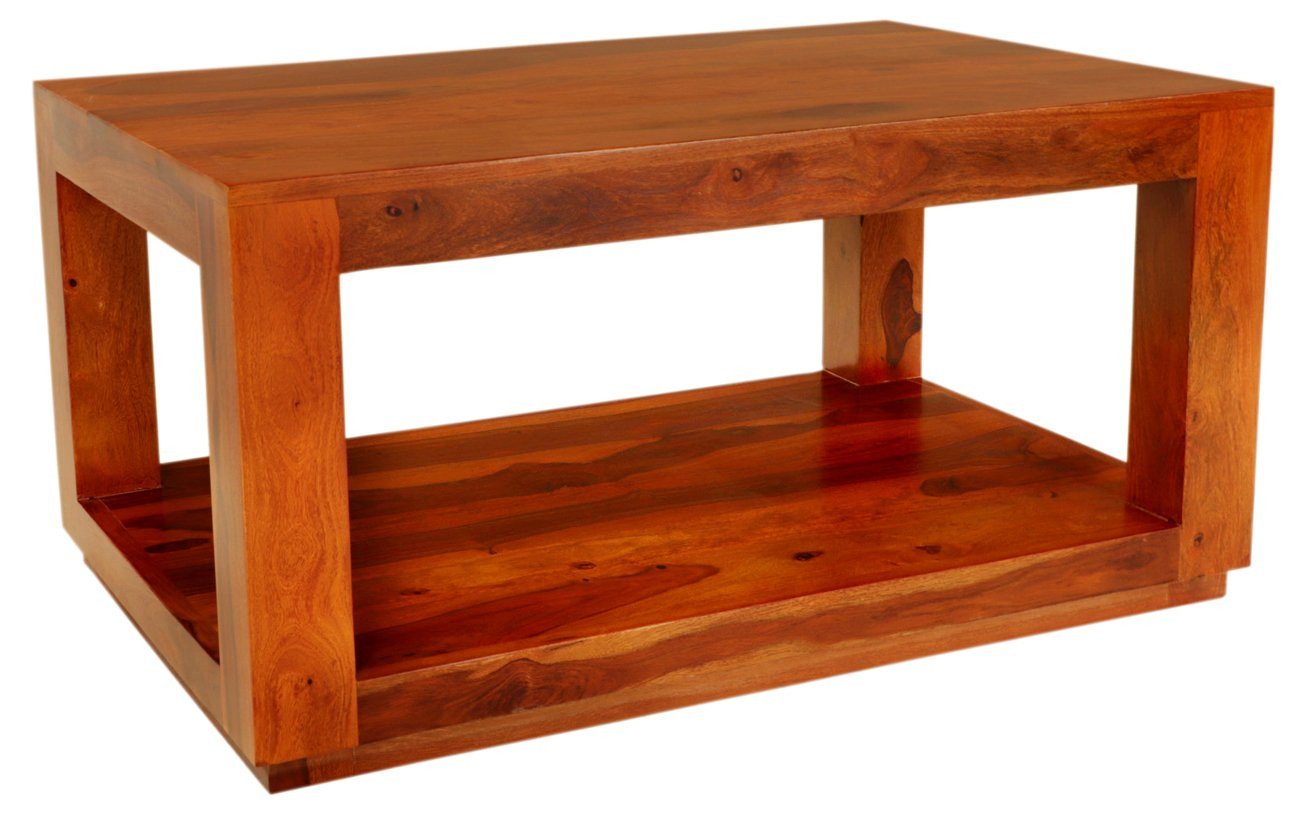 Indischesmoebelhausde Couchtisch Couchtisch Tara 90x45x60 aus indischem Palisandr-Massivholz Indischesmoebelhausde Couchtisch Couchtisch Tara 90x45x60 aus indischem Palisandr-Massivholz von Indischesmoebelhausde