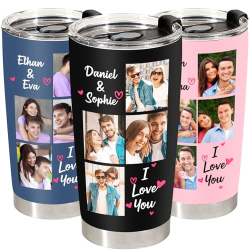 Personalisierter Reisebecher, personalisierbarer Kaffeebecher mit Bildern, Text, Name, individueller Kaffeebecher, 590 ml, personalisierte Geschenke für Mutter, Vater, Freunde, Erntedankfest, Personalisierter Reisebecher, personalisierbarer Kaffeebecher mit Bildern, Text, Name, individueller Kaffeebecher, 590 ml, personalisierte Geschenke für Mutter, Vater, Freunde, Erntedankfest, von Individz