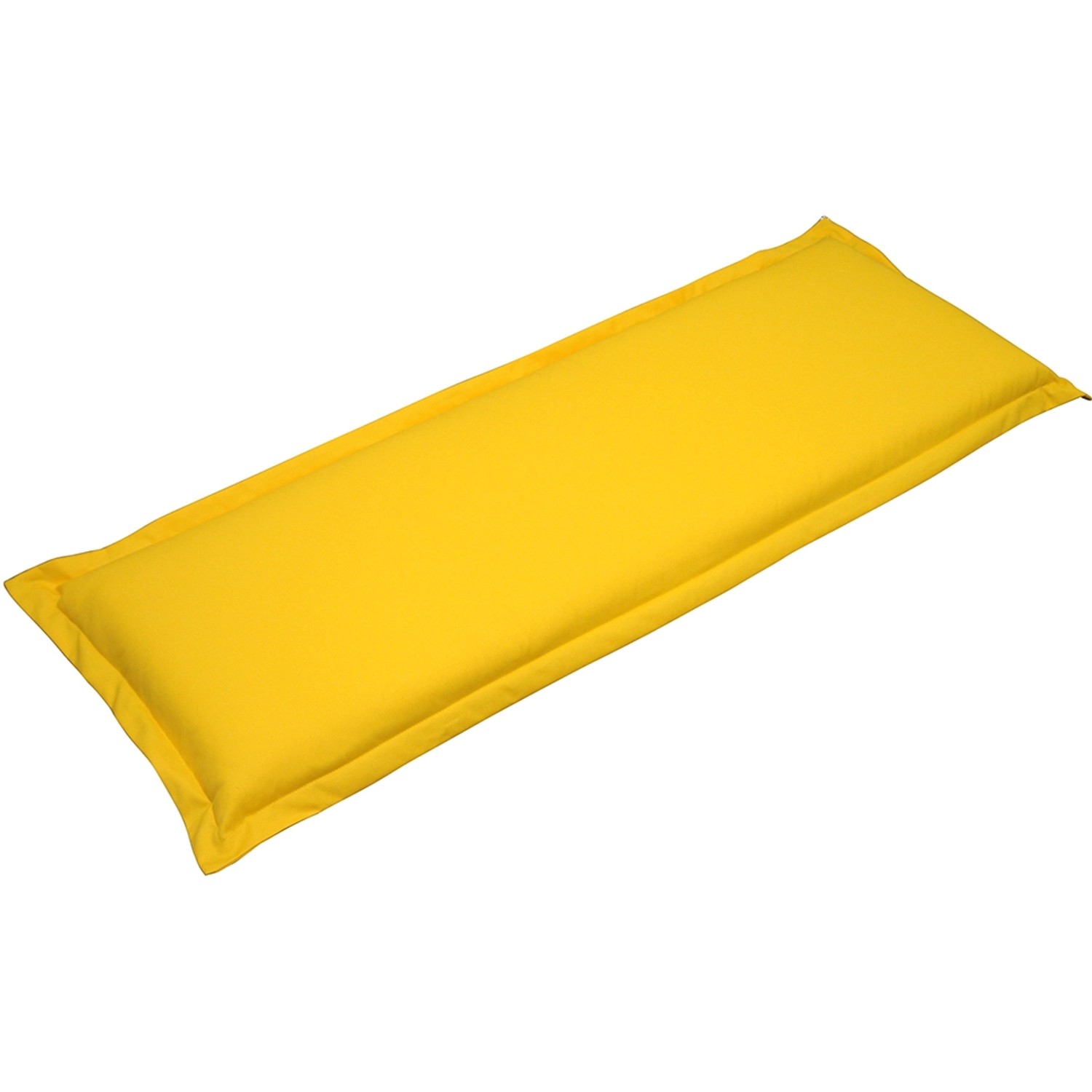 indoba® Bankauflage Premium 95°C vollwaschbar Gelb 120x45 cm von Indoba