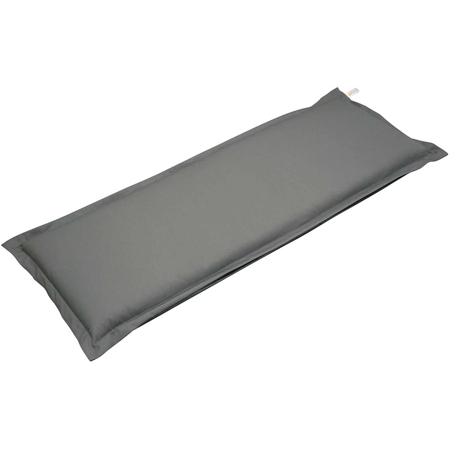 indoba® Bankauflage Premium 95°C vollwaschbar Grau 120x45 cm von Indoba