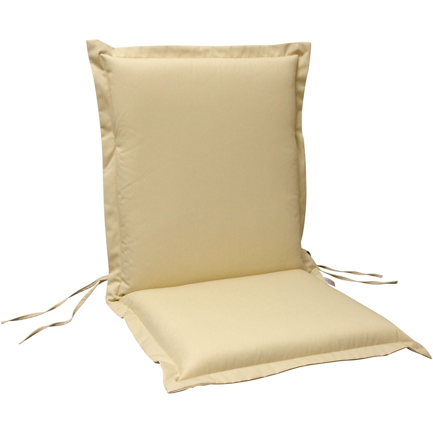 indoba® Sitzauflage Niederlehner Premium 95°C vollwaschbar Beige 100x50 cm von Indoba