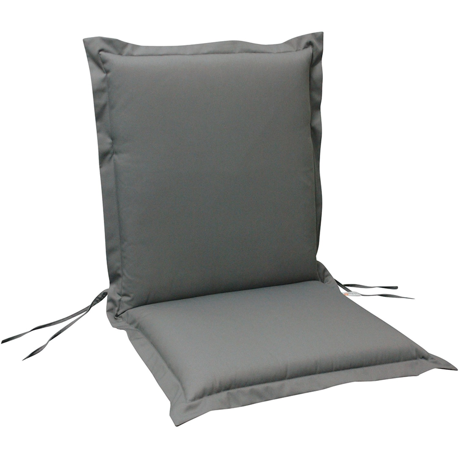 indoba® Sitzauflage Niederlehner Premium 95°C vollwaschbar Grau 100x50 cm von Indoba