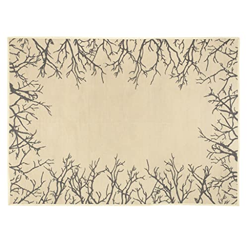 Rug Alaya02 160X230Cm Ivory/Grey von Indomex