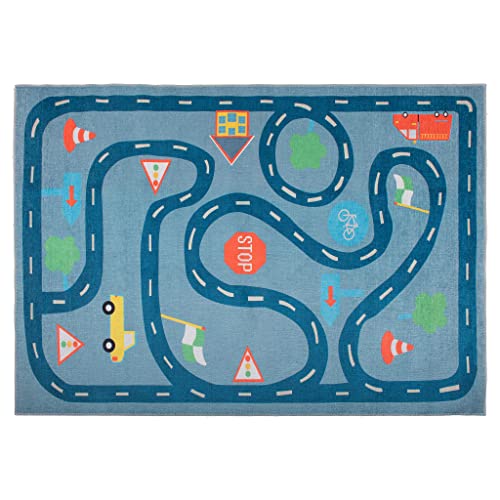 Rug Allegro Road 120X180Cm Multicolor von Indomex