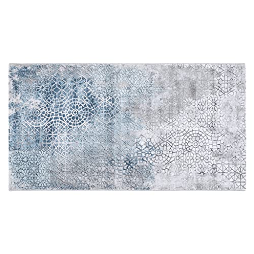 Rug Emily 080X150Cm Blue von Indomex