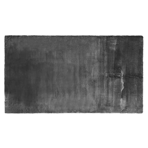 Rug Happy 090X160Cm Dark Grey von Indomex