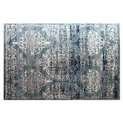 Rug Modernsoft 080X120Cm 4701 Blue von Indomex