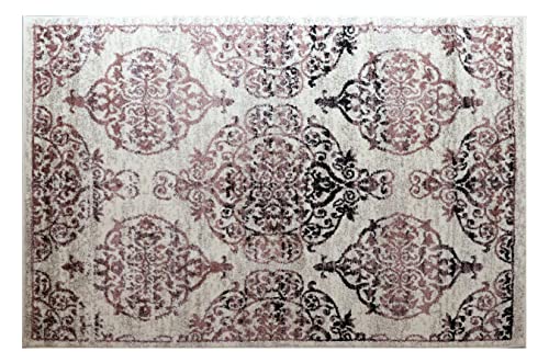 Rug Modernsoft 120X170Cm 4701Pink Rug Modernsoft 120X170Cm 4701Pink von Indomex