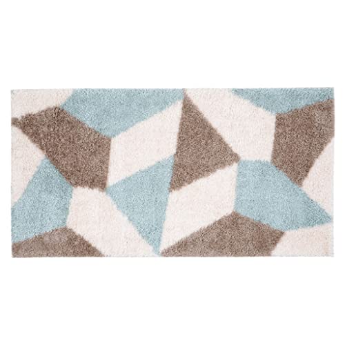 Rug Puffy 431 080X150Cm Beige/Duckegg von Indomex