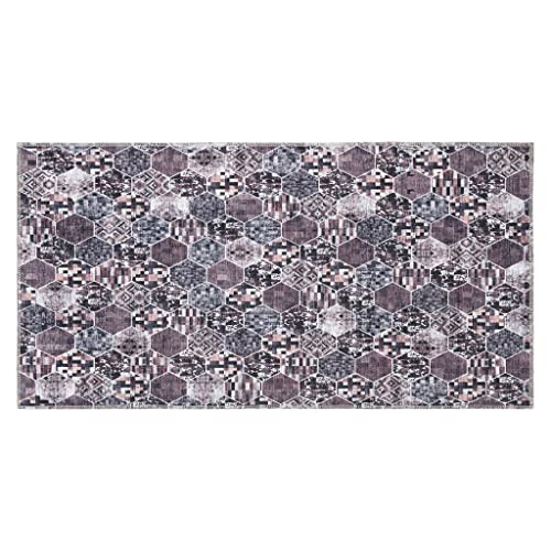 Rug Reflection 15 080X150Cm Grey von Indomex